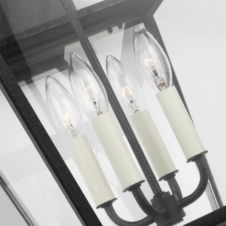 Visual Comfort Studio Canada - CO1034DWZ - Four Light Outdoor Wall Lantern - Falmouth - Dark Weathered Zinc