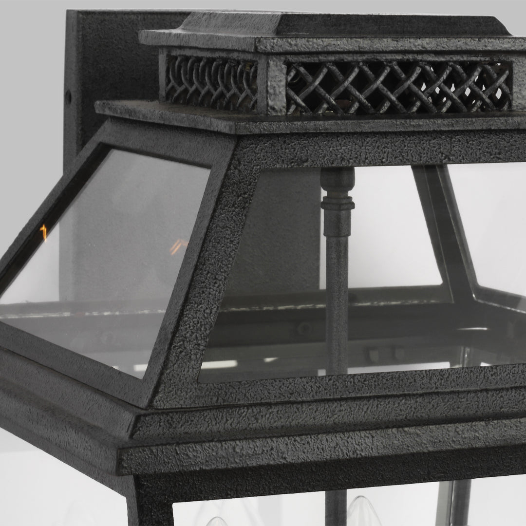 Visual Comfort Studio Canada - CO1034DWZ - Four Light Outdoor Wall Lantern - Falmouth - Dark Weathered Zinc