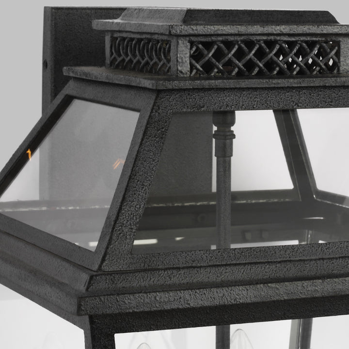 Visual Comfort Studio Canada - CO1034DWZ - Four Light Outdoor Wall Lantern - Falmouth - Dark Weathered Zinc
