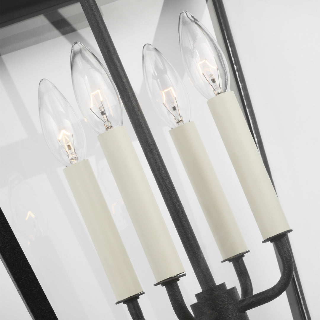Visual Comfort Studio Canada - CO1044DWZ - Four Light Outdoor Wall Lantern - Falmouth - Dark Weathered Zinc