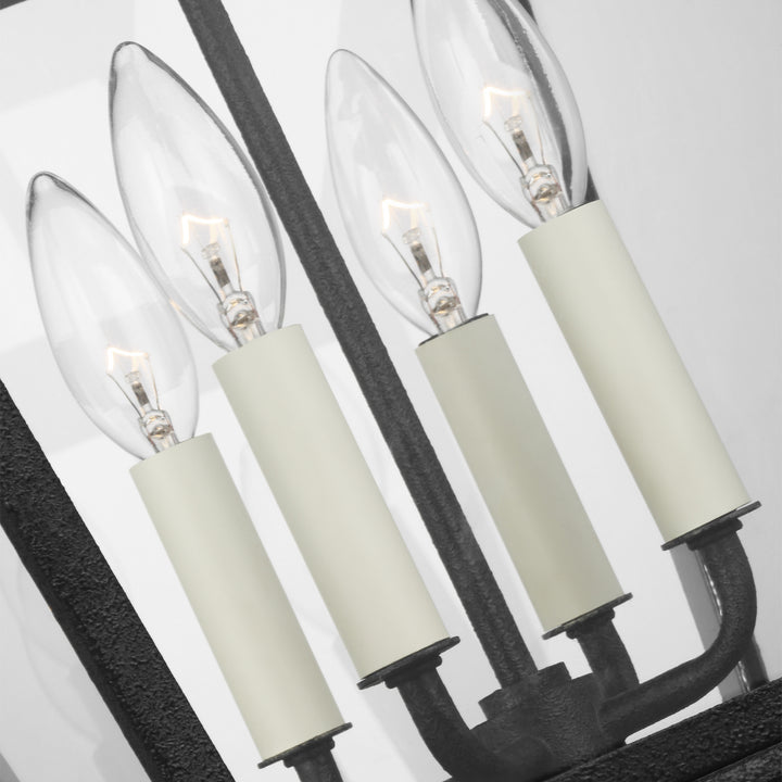 Visual Comfort Studio Canada - CO1054DWZ - Four Light Hanging Lantern - Falmouth - Dark Weathered Zinc