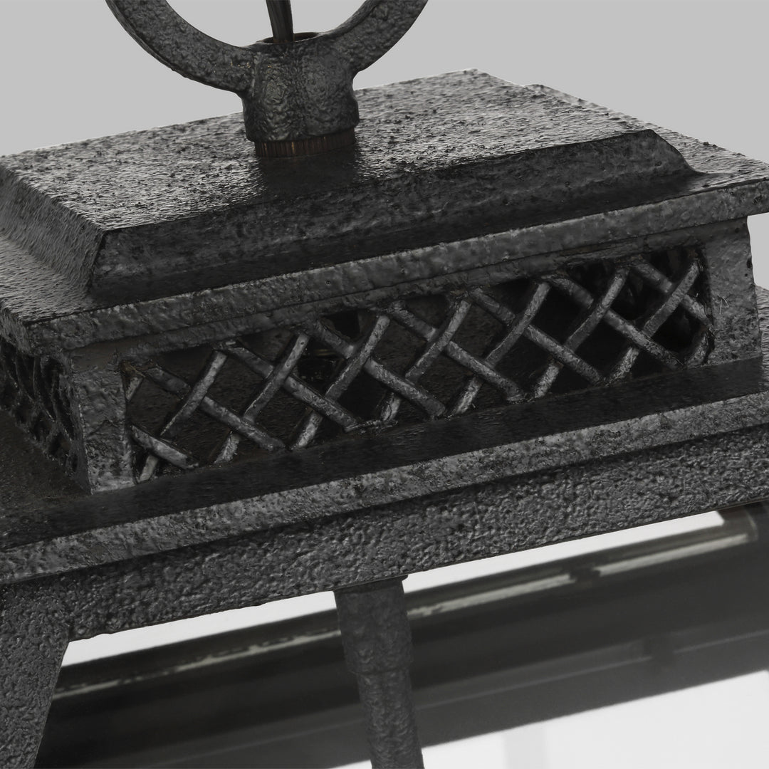 Visual Comfort Studio Canada - CO1054DWZ - Four Light Hanging Lantern - Falmouth - Dark Weathered Zinc