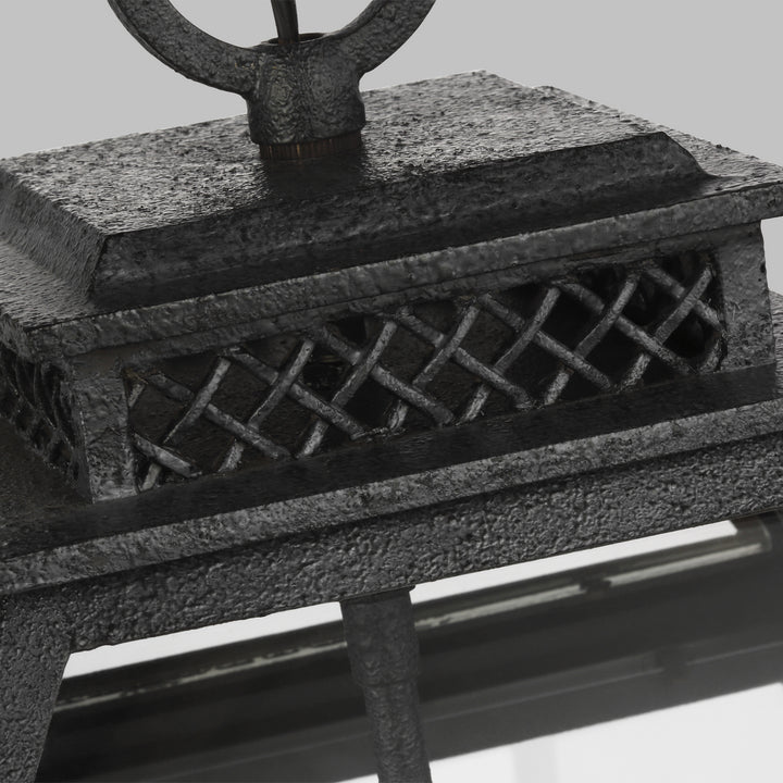 Visual Comfort Studio Canada - CO1054DWZ - Four Light Hanging Lantern - Falmouth - Dark Weathered Zinc