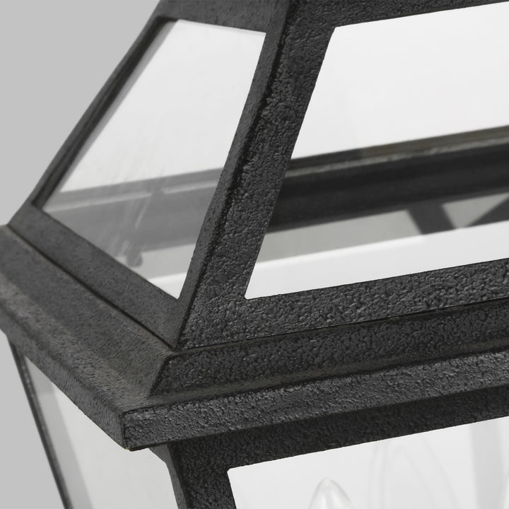 Visual Comfort Studio Canada - CO1064DWZ - Four Light Post Lantern - Falmouth - Dark Weathered Zinc