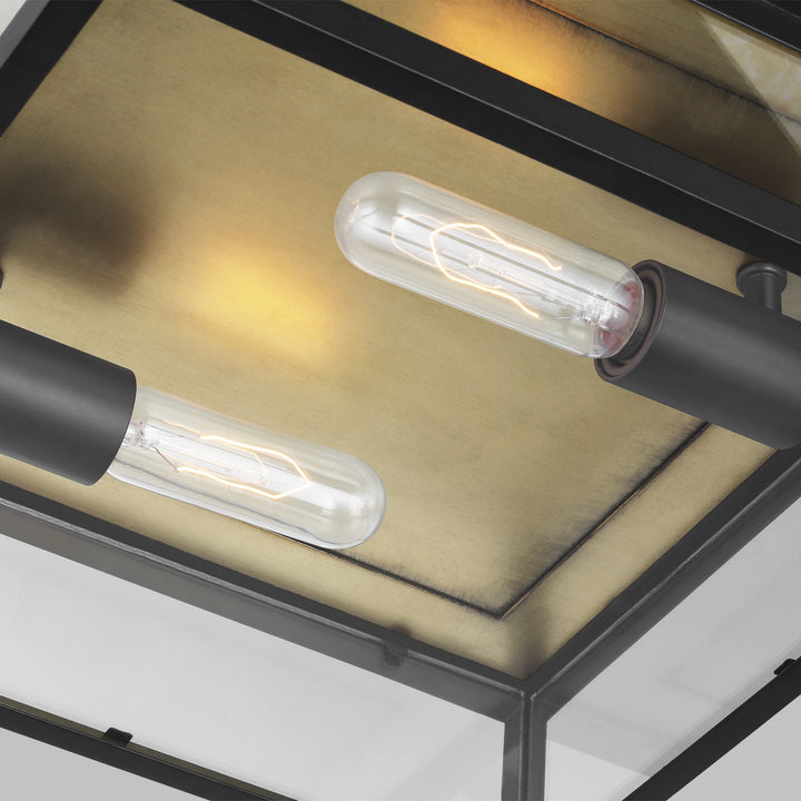 Visual Comfort Studio Canada - CO1182HTCP - Two Light Outdoor Flush Mount - Freeport - Heritage Copper