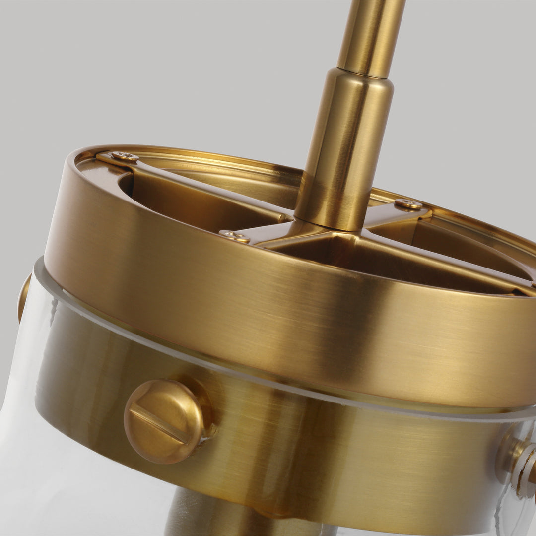 Visual Comfort Studio Canada - CP1121BBS - One Light Pendant - Garrett - Burnished Brass