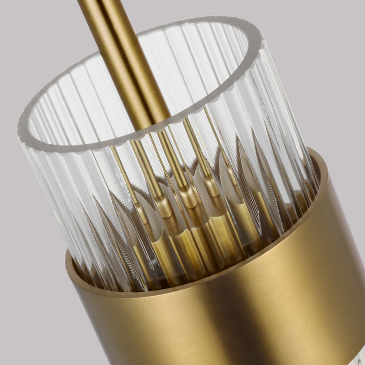 Visual Comfort Studio Canada - CP1161BBS - One Light Pendant - Geneva - Burnished Brass