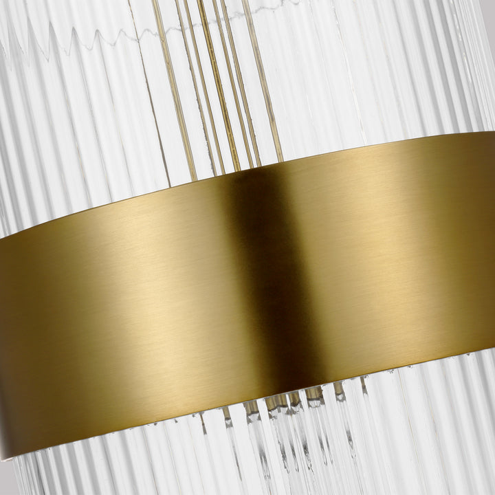 Visual Comfort Studio Canada - CP1171BBS - One Light Pendant - Geneva - Burnished Brass