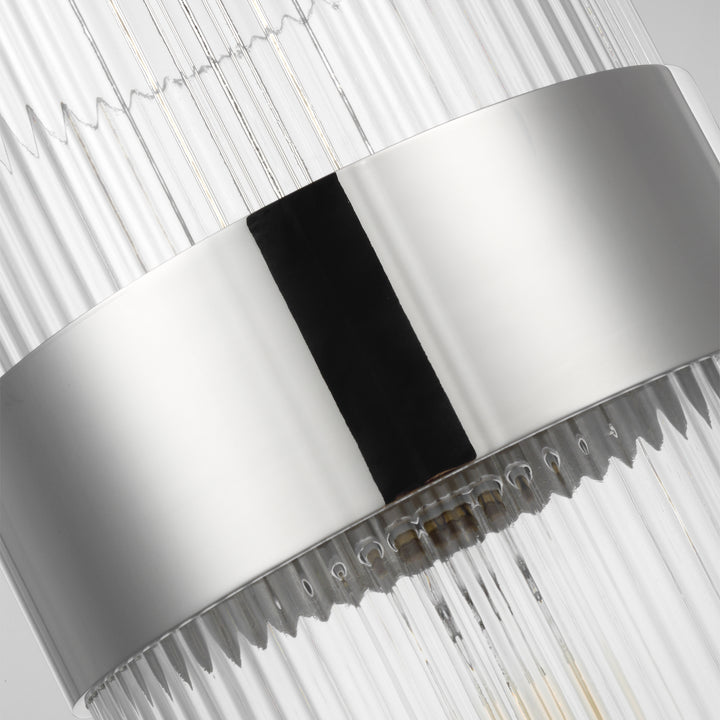 Visual Comfort Studio Canada - CP1171PN - One Light Pendant - Geneva - Polished Nickel
