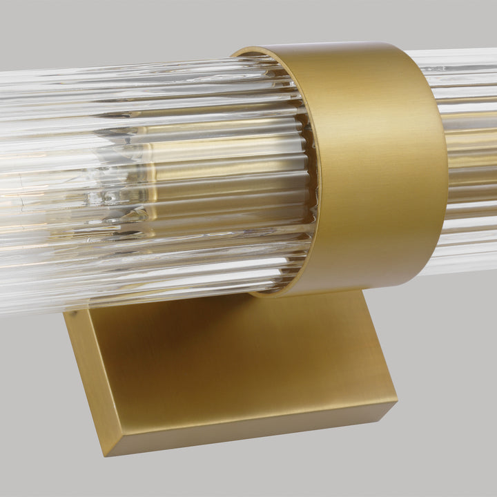 Visual Comfort Studio Canada - CV1022BBS - Two Light Wall Sconce - Geneva - Burnished Brass