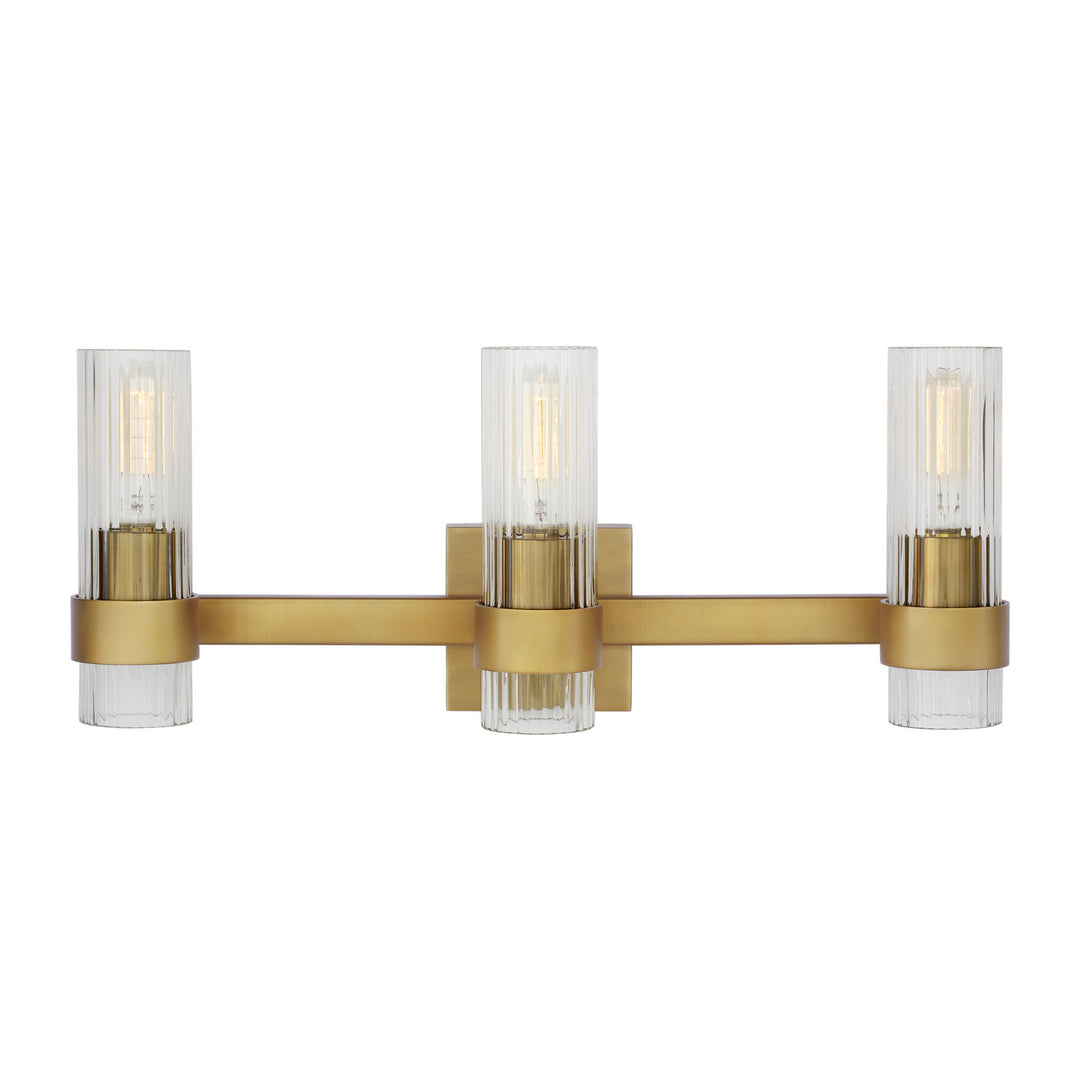 Visual Comfort Studio Canada - CV1023BBS - Three Light Vanity - Geneva - Burnished Brass
