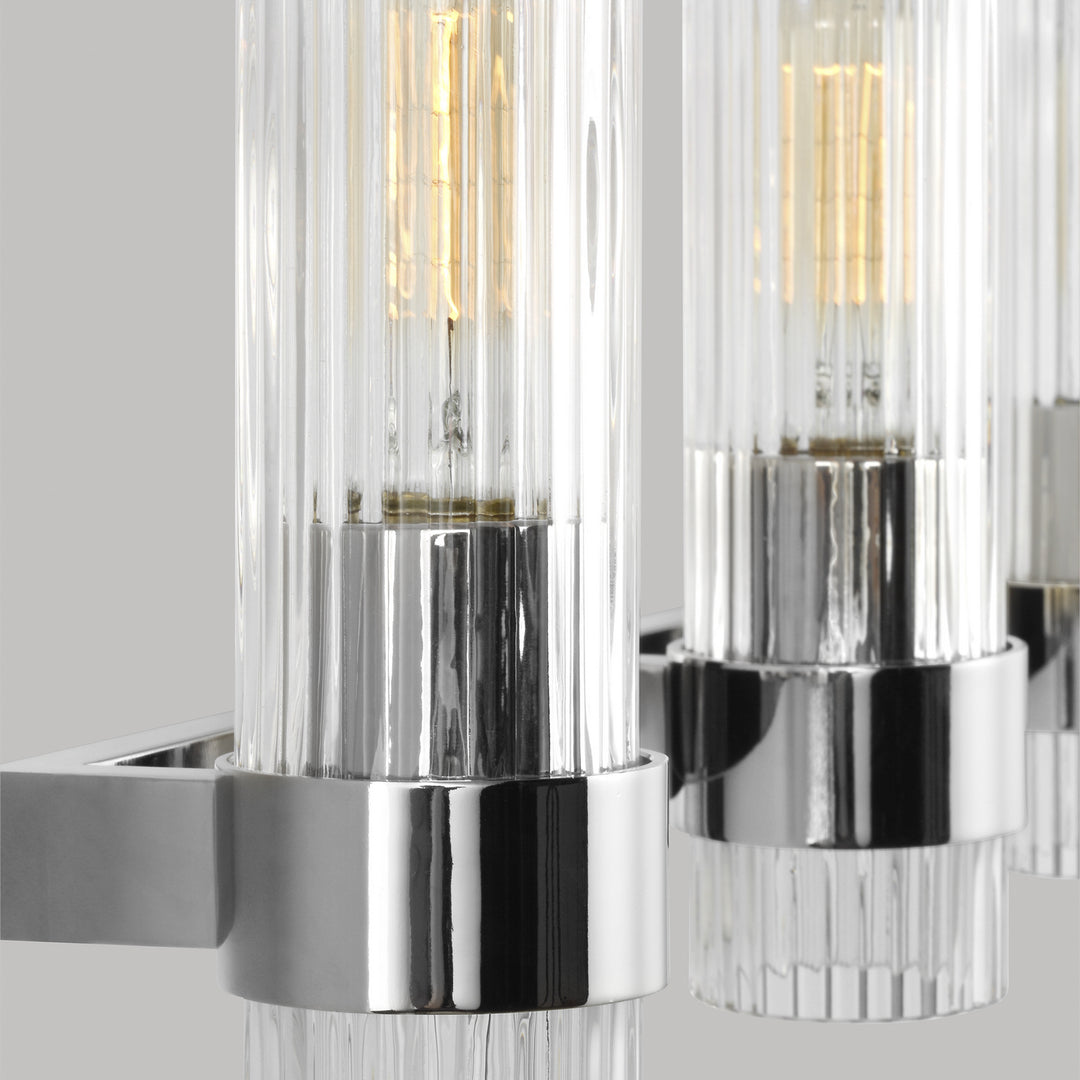 Visual Comfort Studio Canada - CV1023PN - Three Light Vanity - Geneva - Polished Nickel