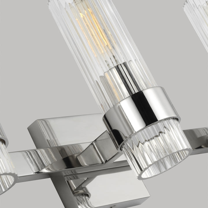 Visual Comfort Studio Canada - CV1023PN - Three Light Vanity - Geneva - Polished Nickel