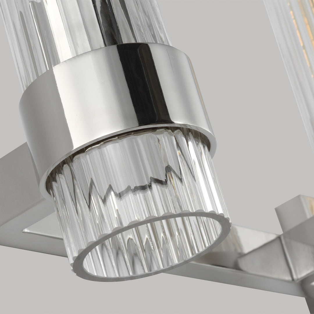 Visual Comfort Studio Canada - CV1024PN - Four Light Vanity - Geneva - Polished Nickel