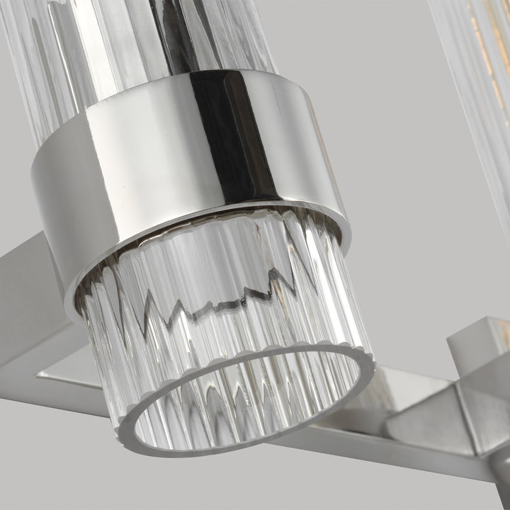 Visual Comfort Studio Canada - CV1024PN - Four Light Vanity - Geneva - Polished Nickel