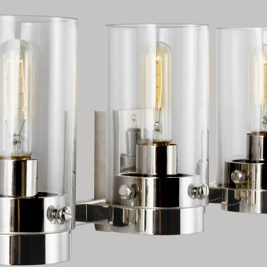 Visual Comfort Studio Canada - CW1004PN - Four Light Vanity - Garrett - Polished Nickel