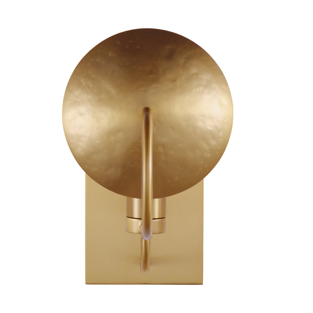 Whare One Light Wall Sconce in Burnished Brass - available from The Lighting Shoppe, trusted by Canadian homeowners