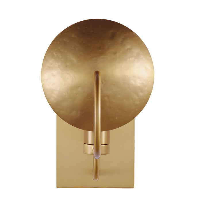 Whare One Light Wall Sconce in Burnished Brass - available from The Lighting Shoppe, trusted by Canadian homeowners