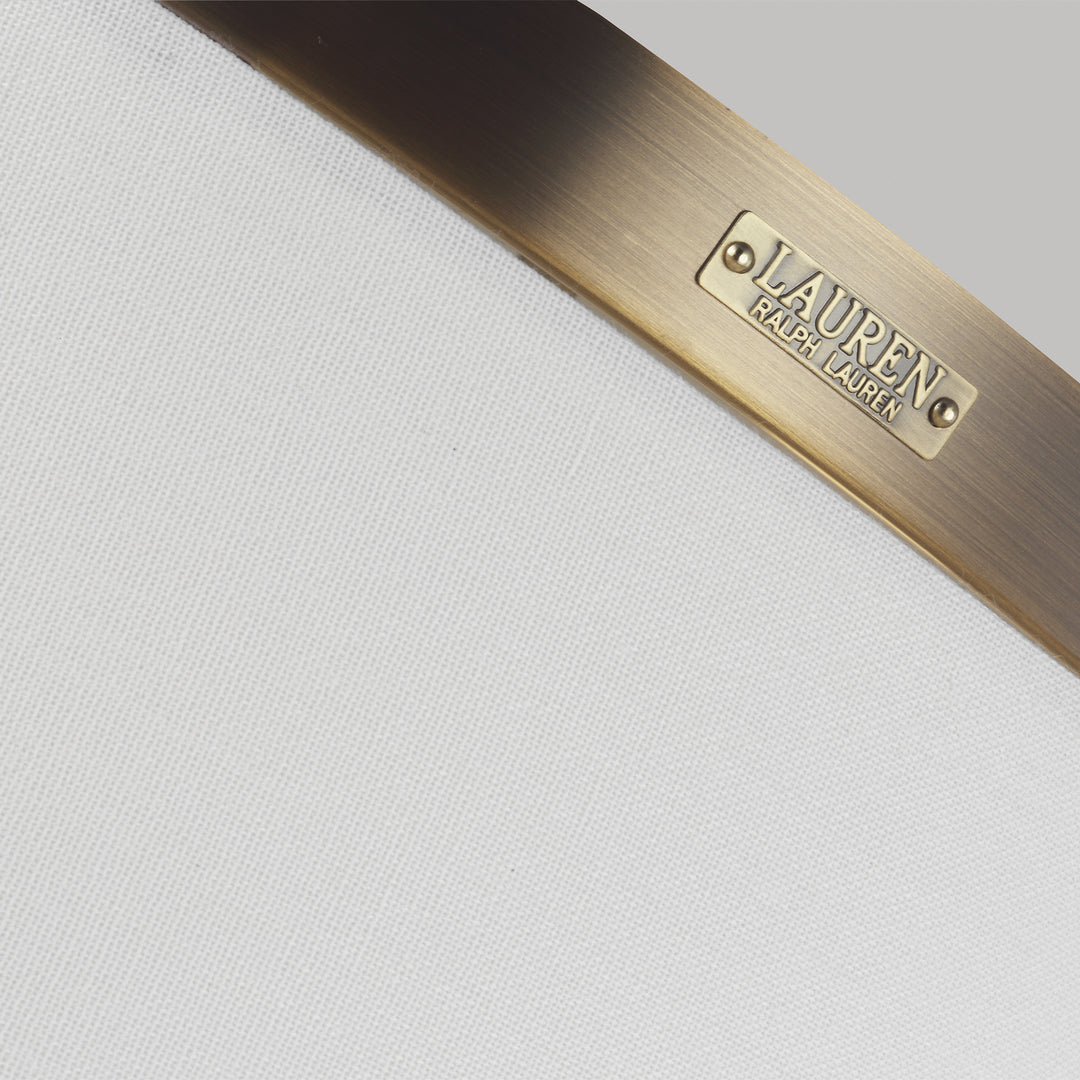 Visual Comfort Studio Canada - LF1002TWB - Two Light Flush Mount - Katie - Time Worn Brass