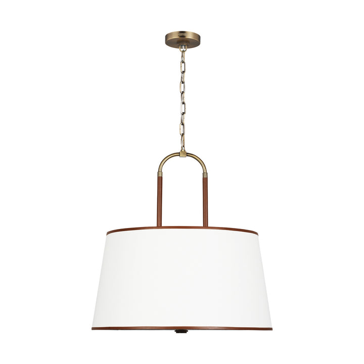 Visual Comfort Studio Canada - LP1024TWB - Four Light Pendant - Katie - Time Worn Brass