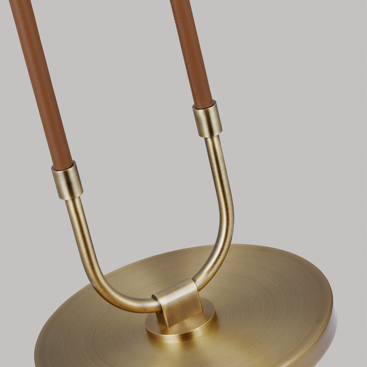 Visual Comfort Studio Canada - LT1031TWB1 - One Light Floor Lamp - Katie - Time Worn Brass