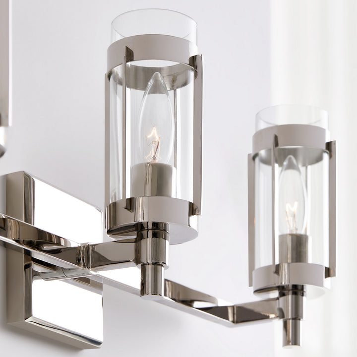 Visual Comfort Studio Canada - LV1023PN - Three Light Vanity - Flynn - Polished Nickel