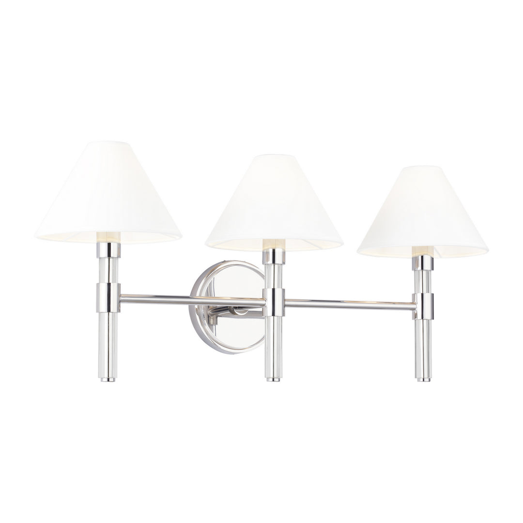 Visual Comfort Studio Canada - LV1043PN - Three Light Vanity - Robert - Polished Nickel