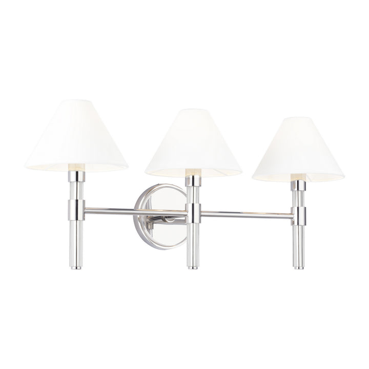 Visual Comfort Studio Canada - LV1043PN - Three Light Vanity - Robert - Polished Nickel