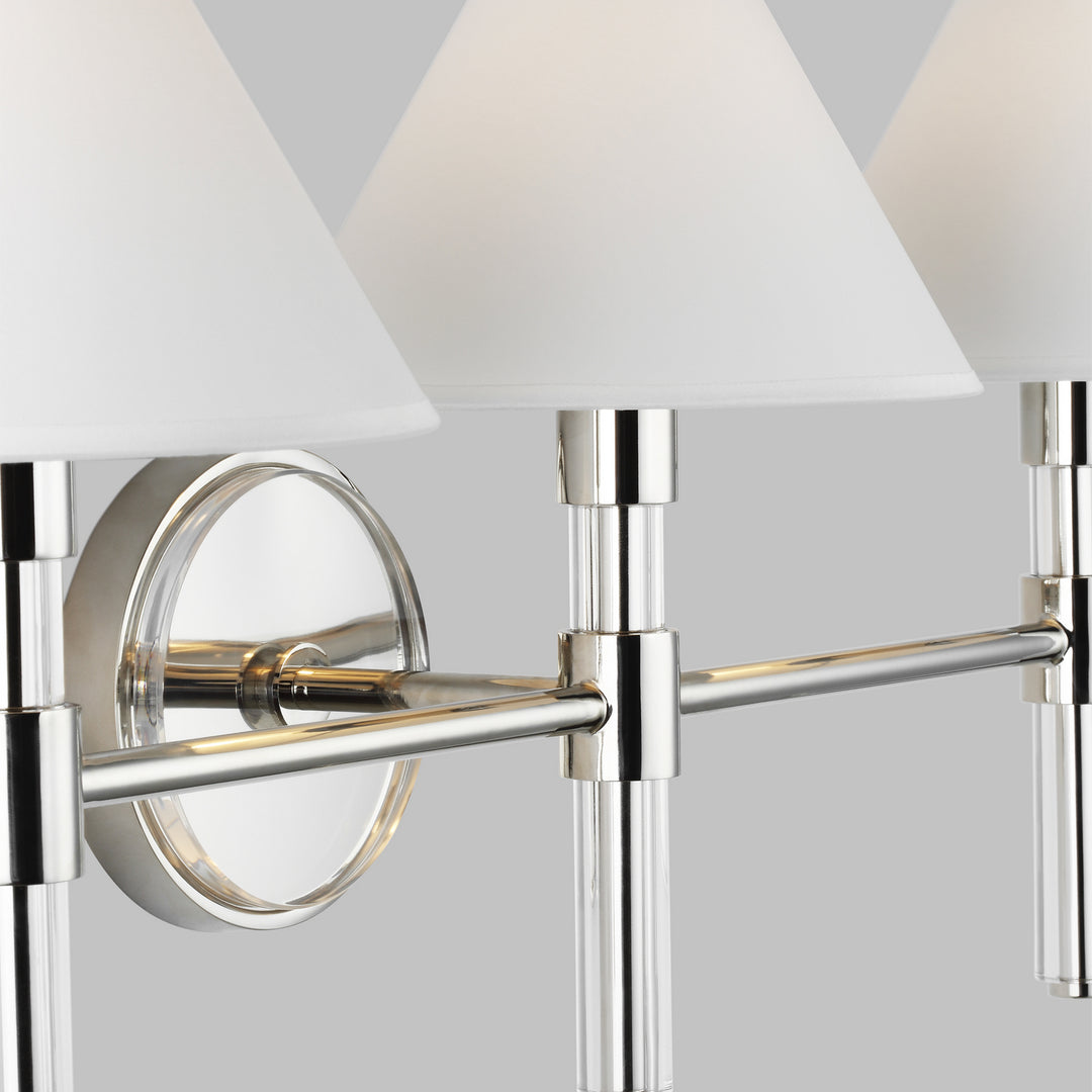 Visual Comfort Studio Canada - LV1043PN - Three Light Vanity - Robert - Polished Nickel