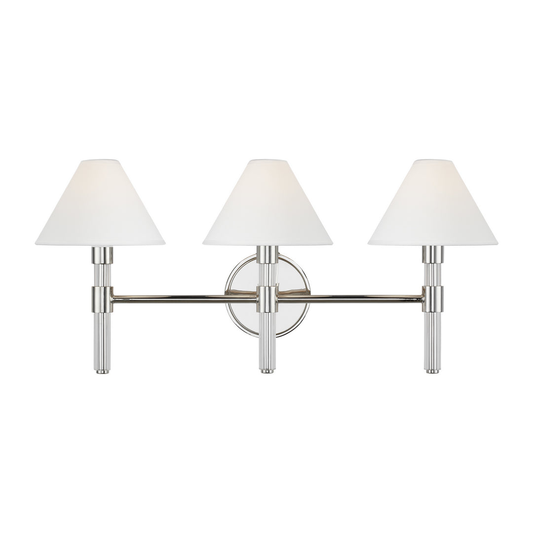 Visual Comfort Studio Canada - LV1043PN - Three Light Vanity - Robert - Polished Nickel
