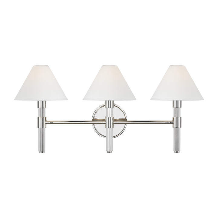 Visual Comfort Studio Canada - LV1043PN - Three Light Vanity - Robert - Polished Nickel