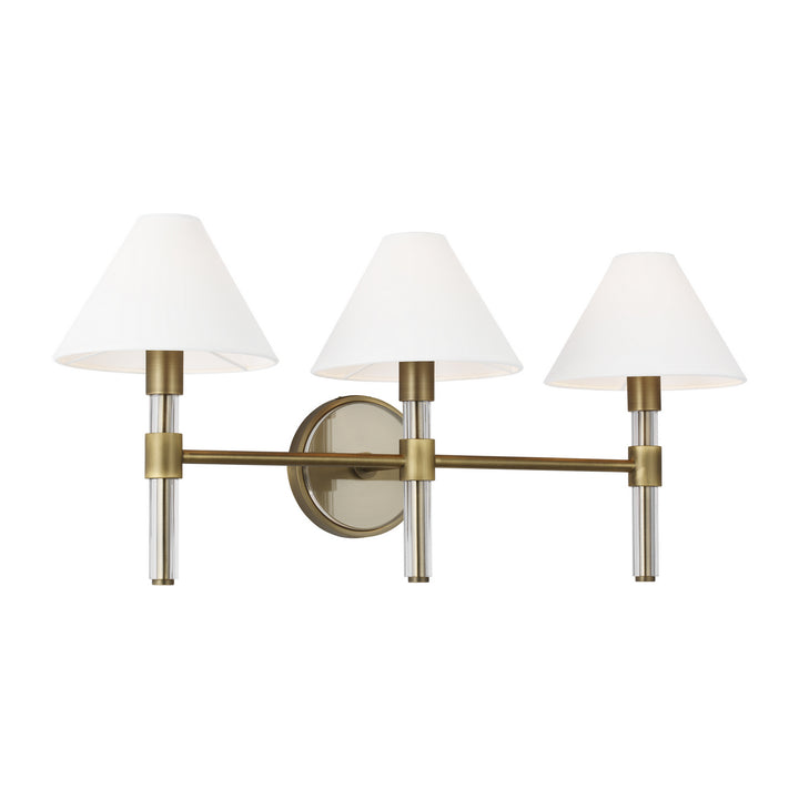 Visual Comfort Studio Canada - LV1043TWB - Three Light Vanity - Robert - Time Worn Brass