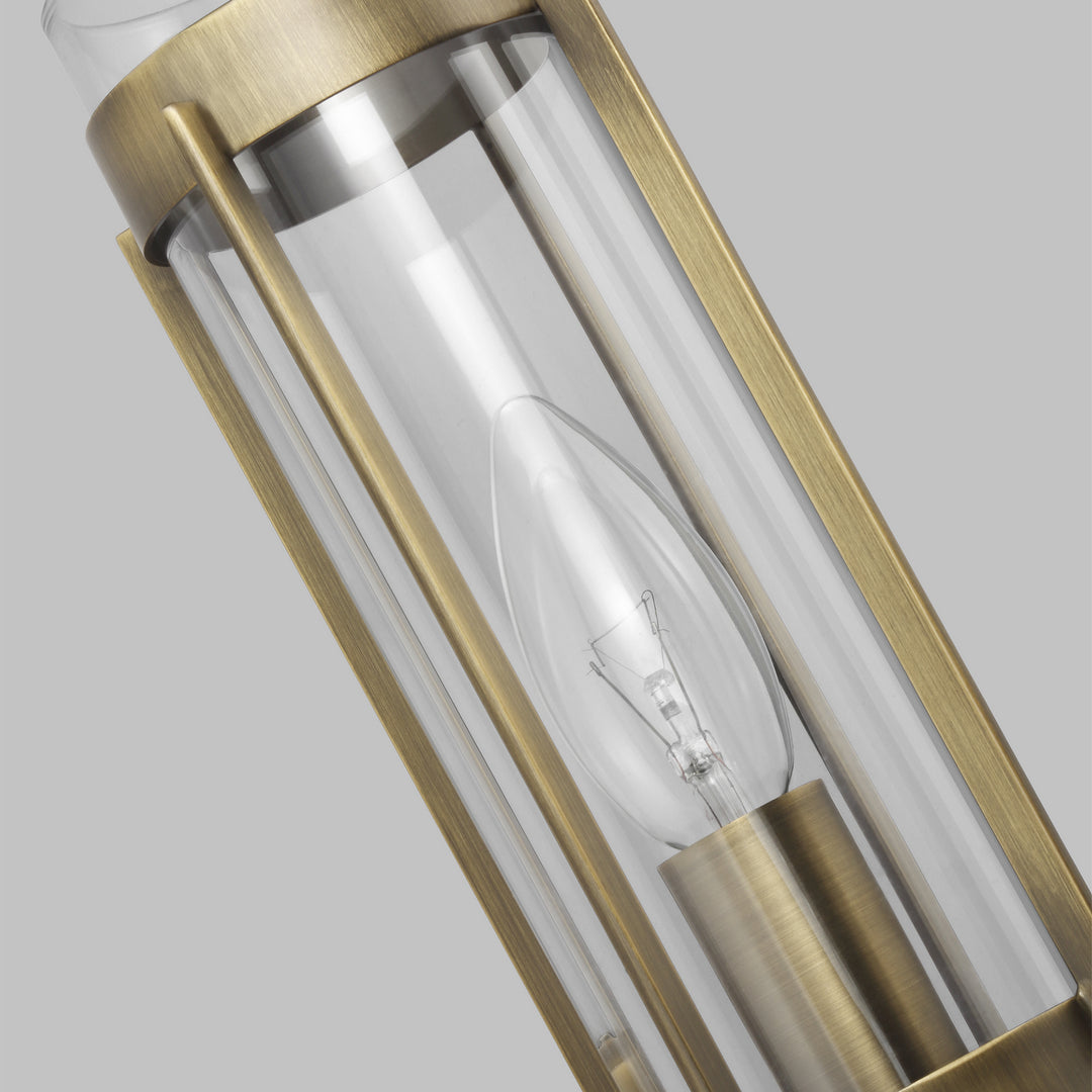 Visual Comfort Studio Canada - LW1031TWB - One Light Wall Sconce - Flynn - Time Worn Brass