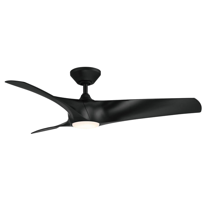 Modern Forms Fans Canada - FR-W2006-52L-MB - 52" Ceiling Fan - Zephyr - Matte Black
