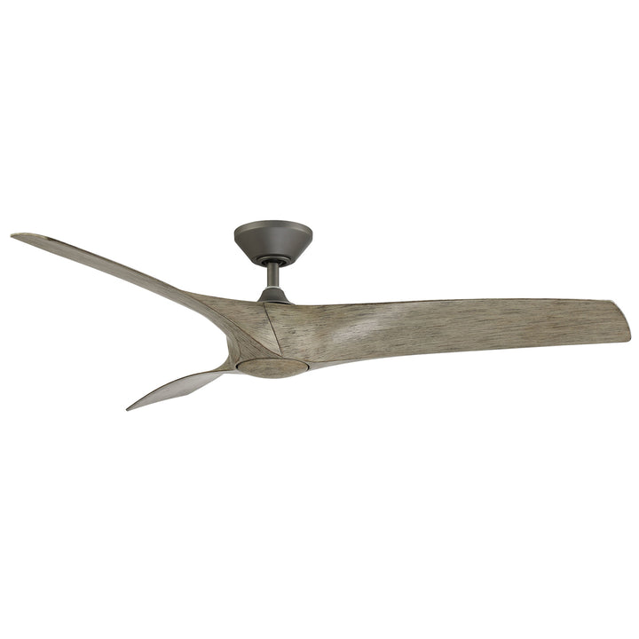 Modern Forms Fans Canada - FR-W2006-62L-GH/WW - 62" Ceiling Fan - Zephyr - Graphite/Weathered Wood