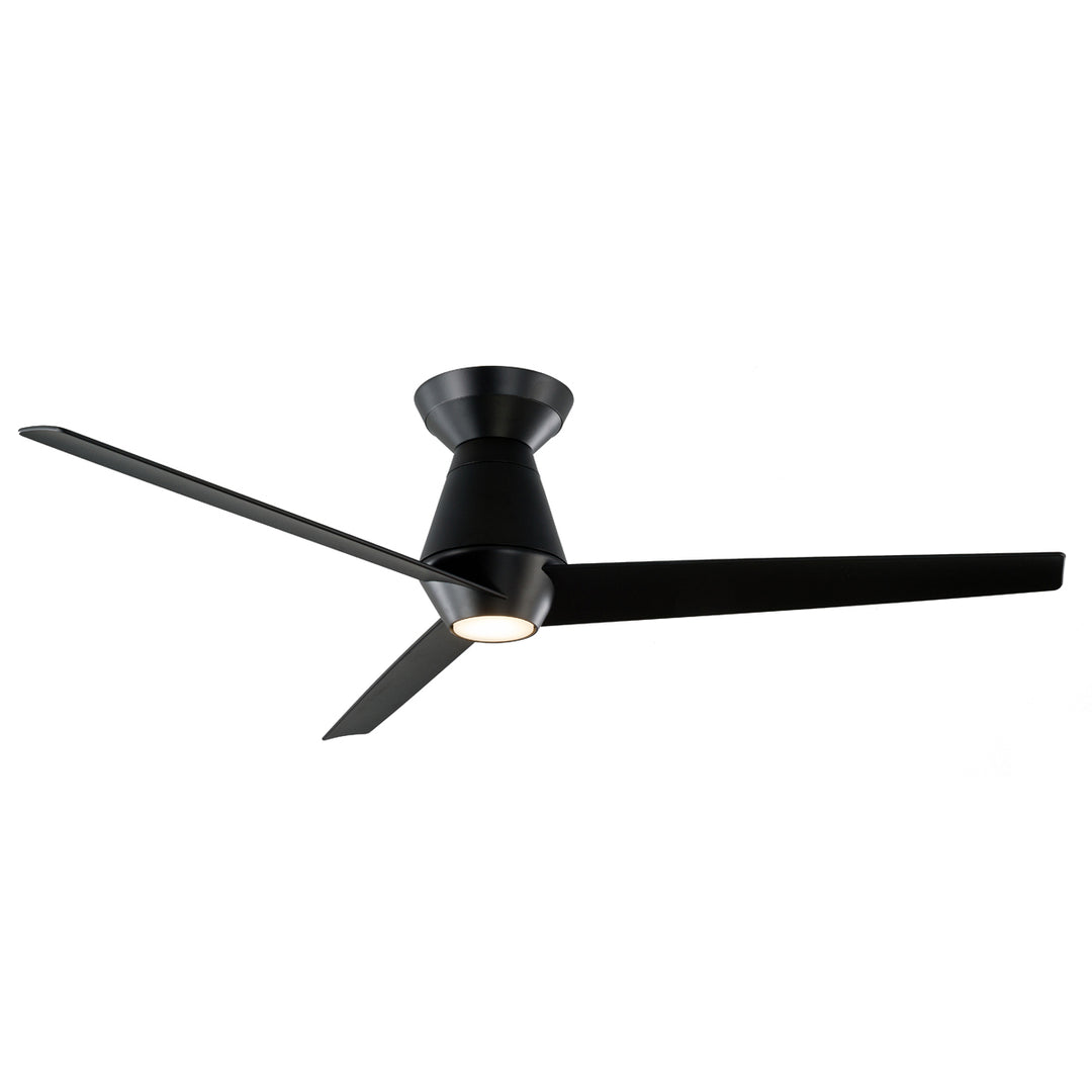Slim 52"Ceiling Fan in Matte Black - available from The Lighting Shoppe, trusted by Canadian homeowners