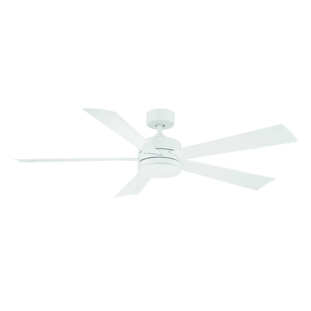 Wynd 60"Ceiling Fan in Matte White - available from The Lighting Shoppe, trusted by Canadian homeowners