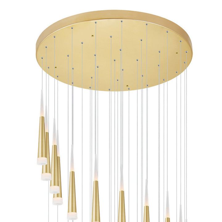 CWI Lighting Canada - 1103P40-36-602 - LED Pendant - Andes - Satin Gold