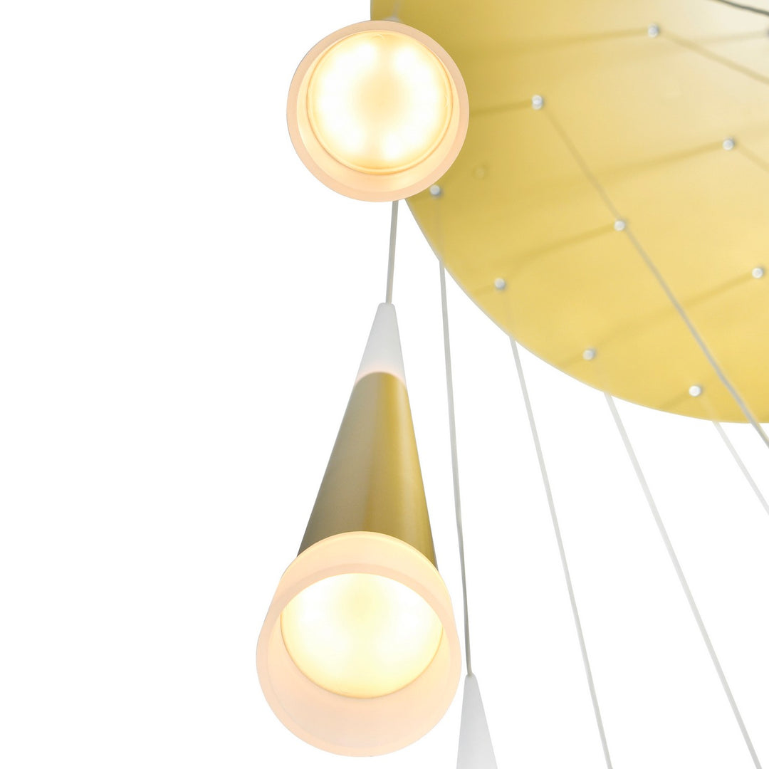CWI Lighting Canada - 1103P40-36-602 - LED Pendant - Andes - Satin Gold