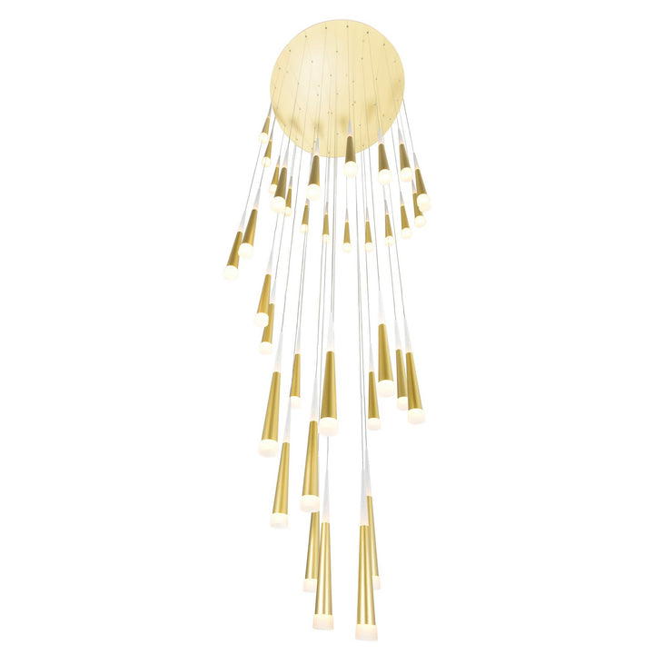 CWI Lighting Canada - 1103P40-36-602 - LED Pendant - Andes - Satin Gold