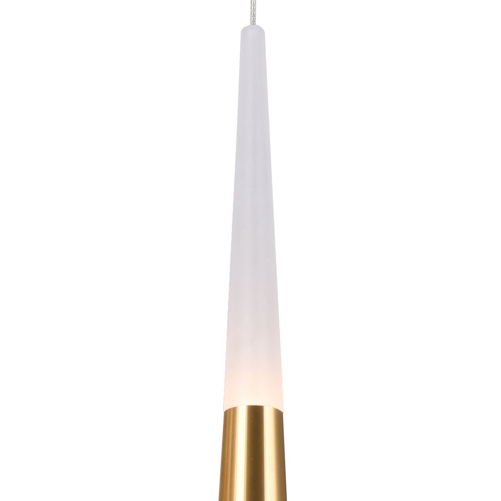 CWI Lighting Canada - 1103P5-1-602 - LED Mini Pendant - Andes - Satin Gold