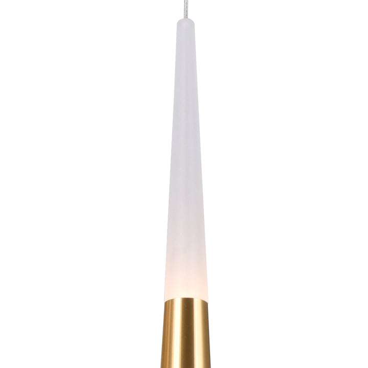 CWI Lighting Canada - 1103P5-1-602 - LED Mini Pendant - Andes - Satin Gold