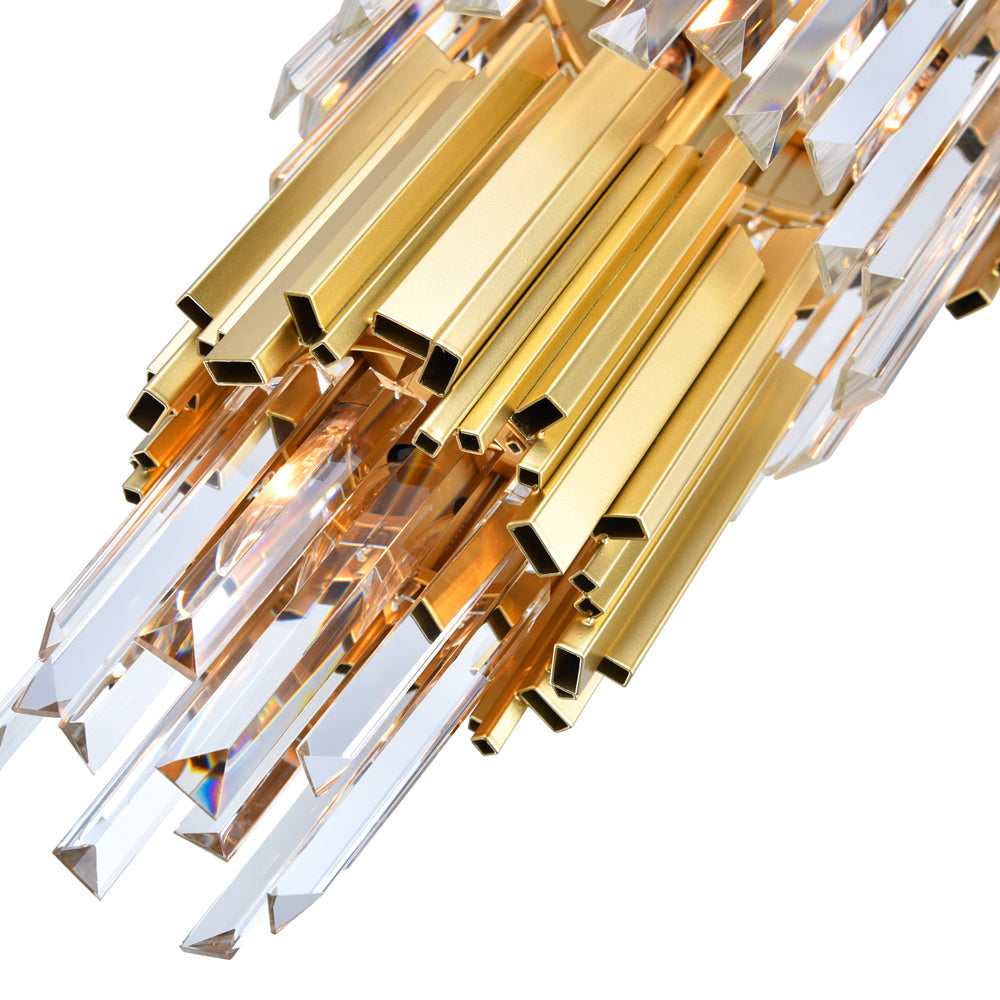 CWI Lighting Canada - 1112P12-4-169 - Four Light Mini Chandelier - Deco - Medallion Gold