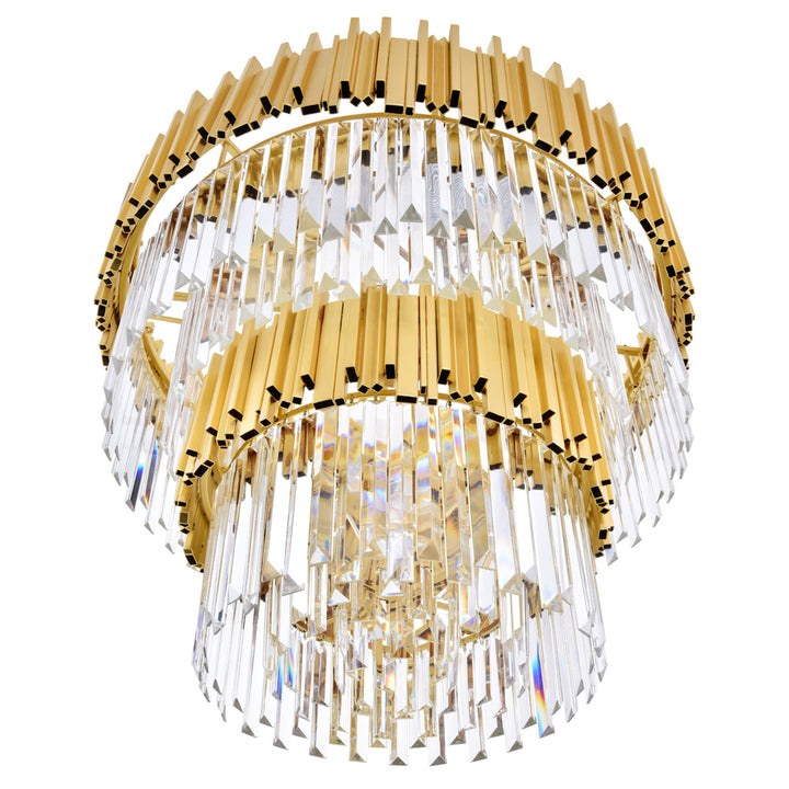 CWI Lighting Canada - 1112P32-12-169 - 12 Light Chandelier - Deco - Medallion Gold