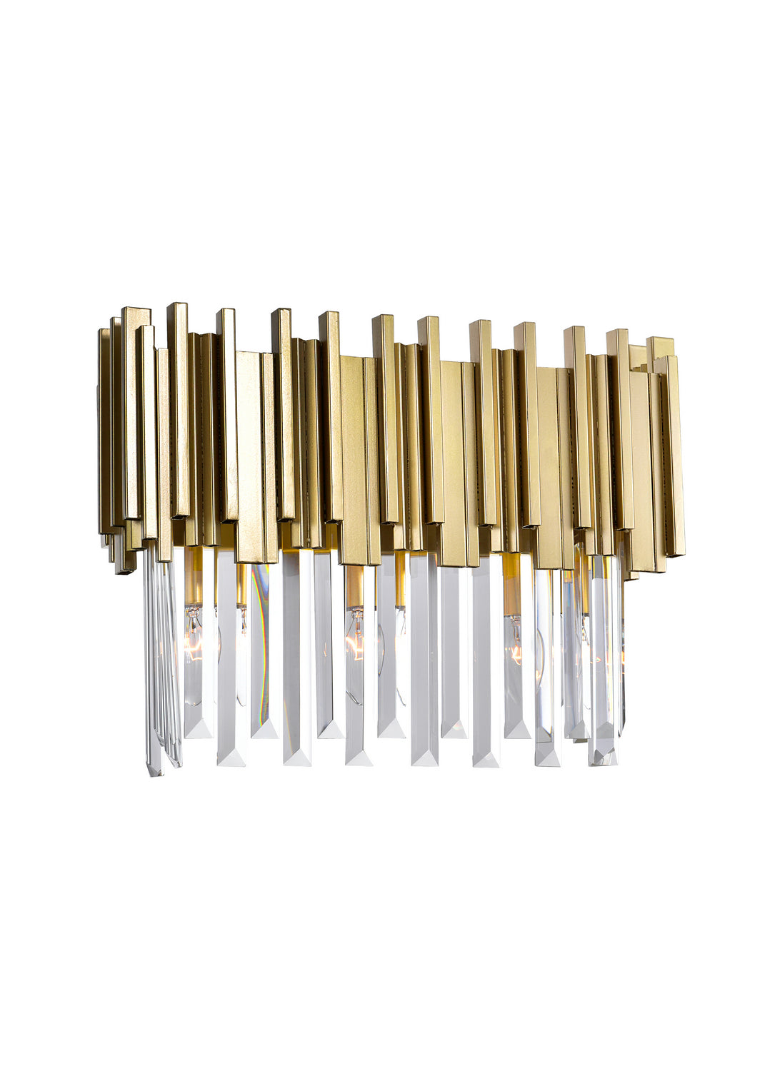 Deco Three Light Vanity in Medallion Gold - available from The Lighting Shoppe, trusted by Canadian homeowners