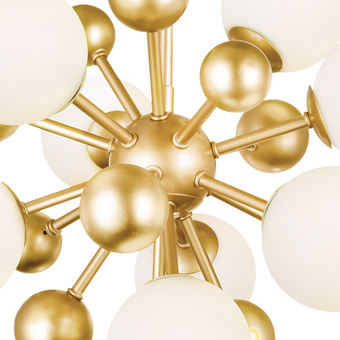 CWI Lighting Canada - 1125P16-8-268 - LED Chandelier - Element - Sun Gold