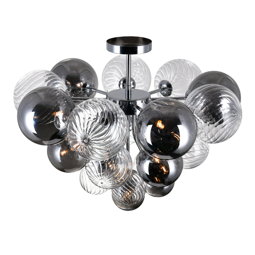 CWI Lighting Canada - 1205C25-10-601 - LED Flush Mount - Pallocino - Chrome