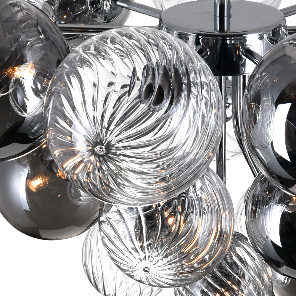 CWI Lighting Canada - 1205C25-10-601 - LED Flush Mount - Pallocino - Chrome