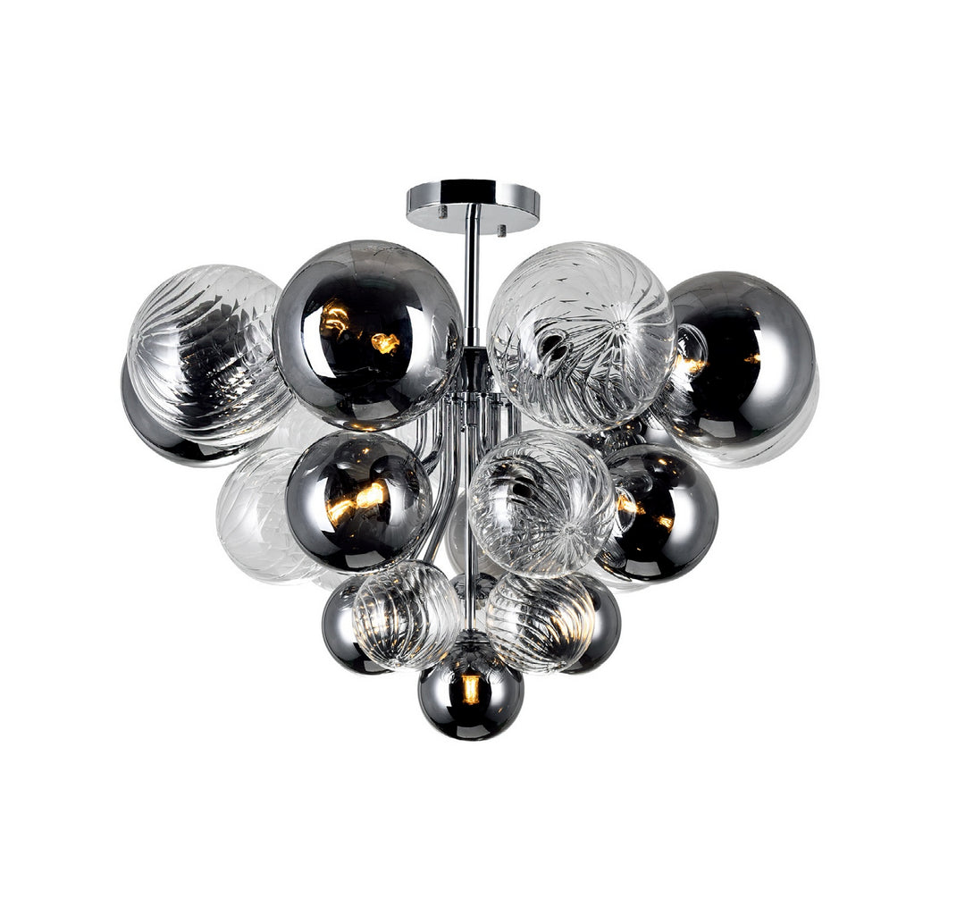 Pallocino LED Flush Mount in Chrome - available from The Lighting Shoppe, trusted by Canadian homeowners