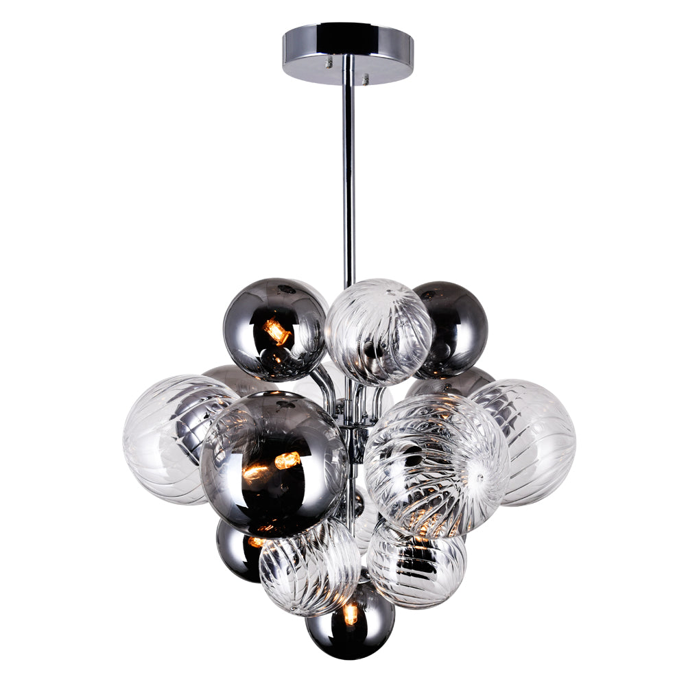 CWI Lighting Canada - 1205P16-8-601 - LED Chandelier - Pallocino - Chrome